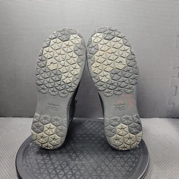 Timberland Pro Composite Boots Womens Sz 7.5 Black Steel Toe Work Boots - Picture 9 of 10